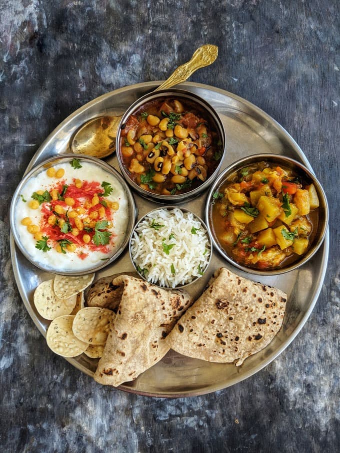 Simple Thali